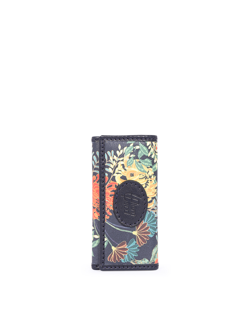 Tri-fold Key Case - Floré Navy blue