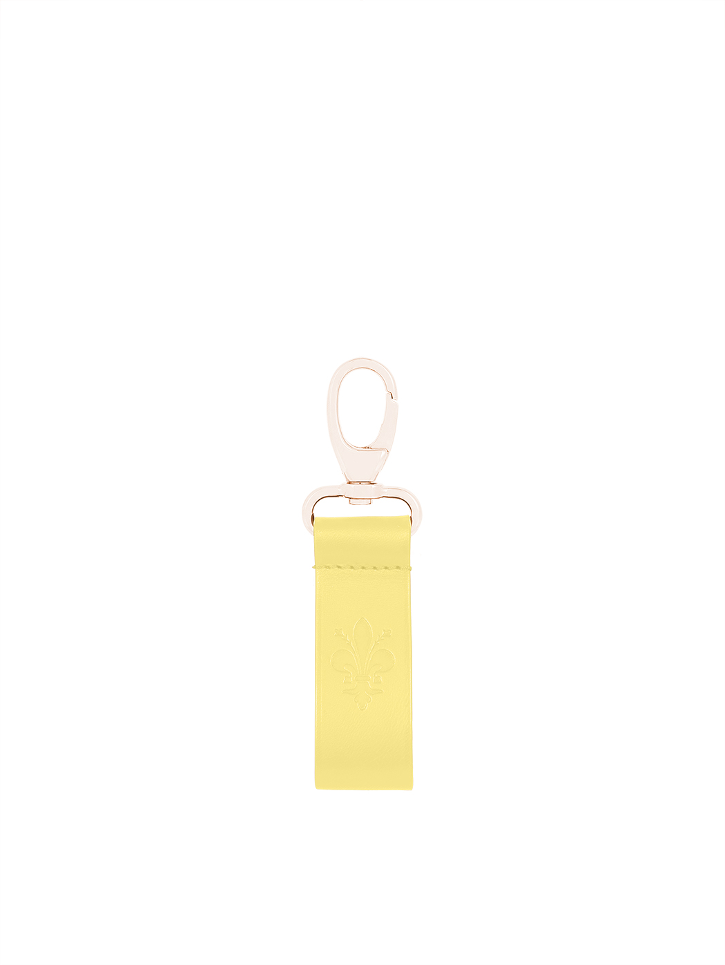 Cuoio Key Lanyard Lemon yellow