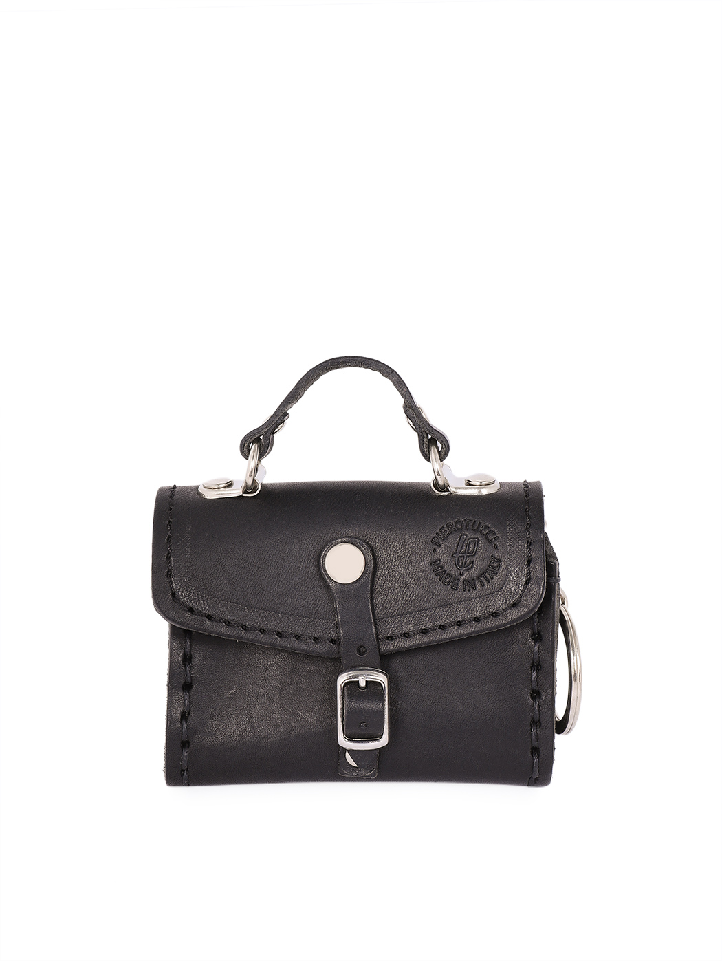 Portachiavi in pelle - Borsa Nero