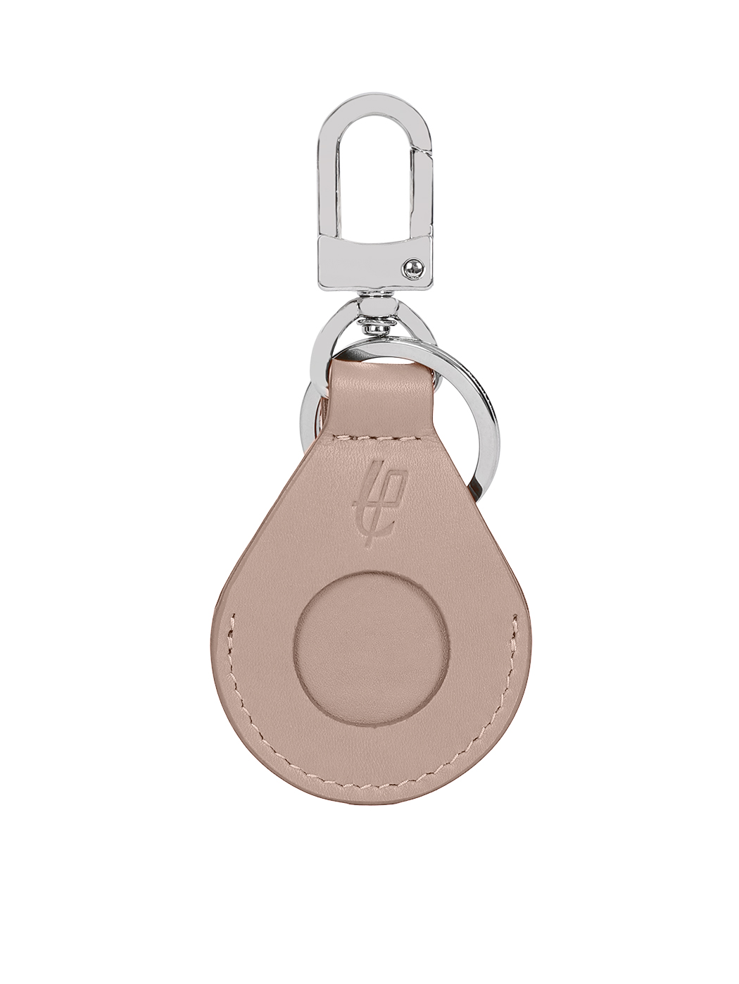 Charm Airtag Keychain Baranil Leather Stone