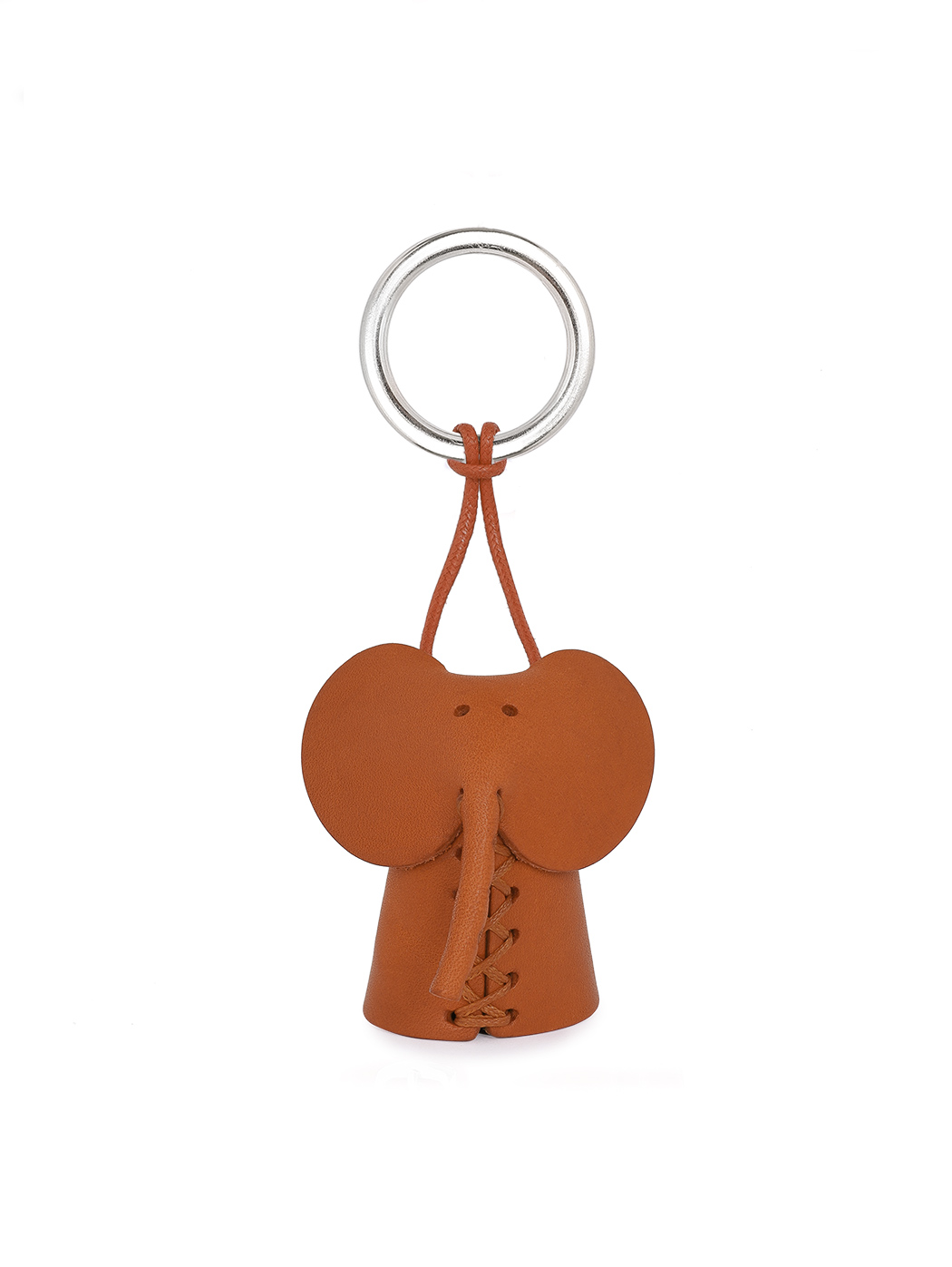钥匙扣-大象 棕色