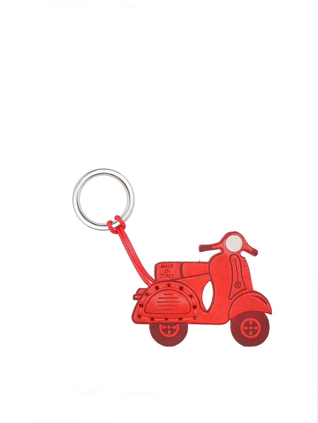 钥匙扣-Vespa摩托车 红色