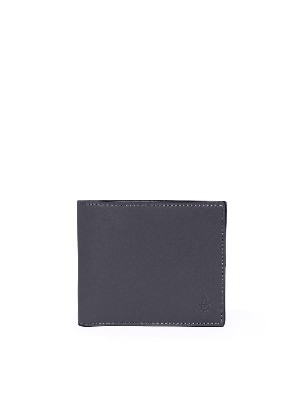 Billfold Wallet 8 Card Slots Leather Blue