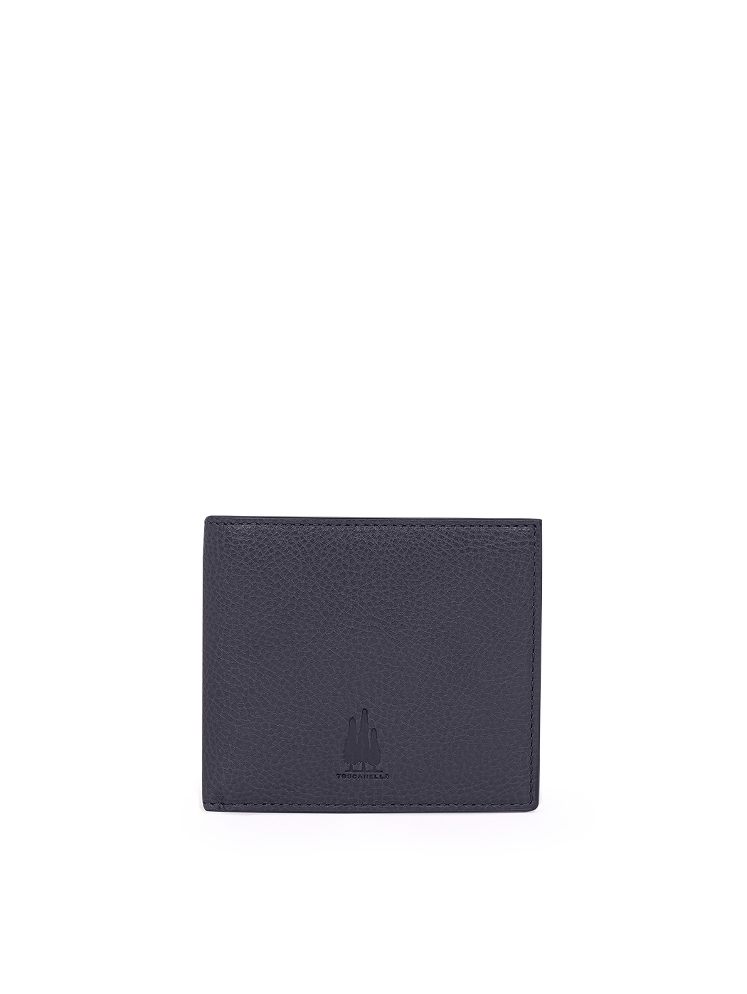 Billfold Wallet in Leather  Blue