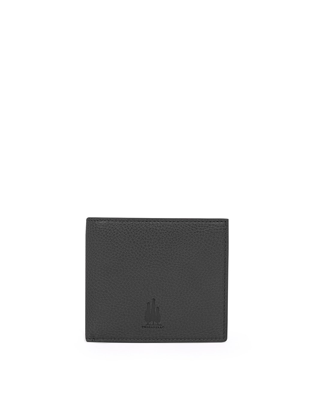 Billfold Wallet in Leather  Black