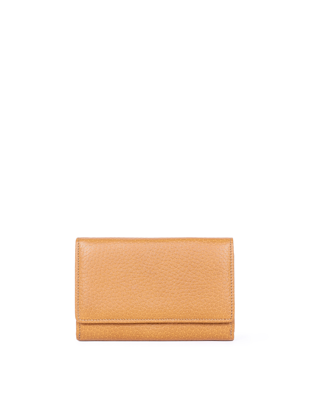 Small Leather Wallet Camel