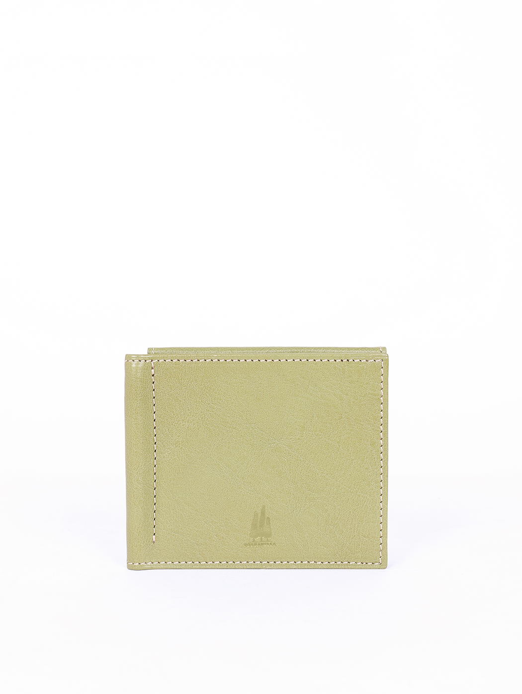 Компактный бумажник для карточек оливковый зеленый