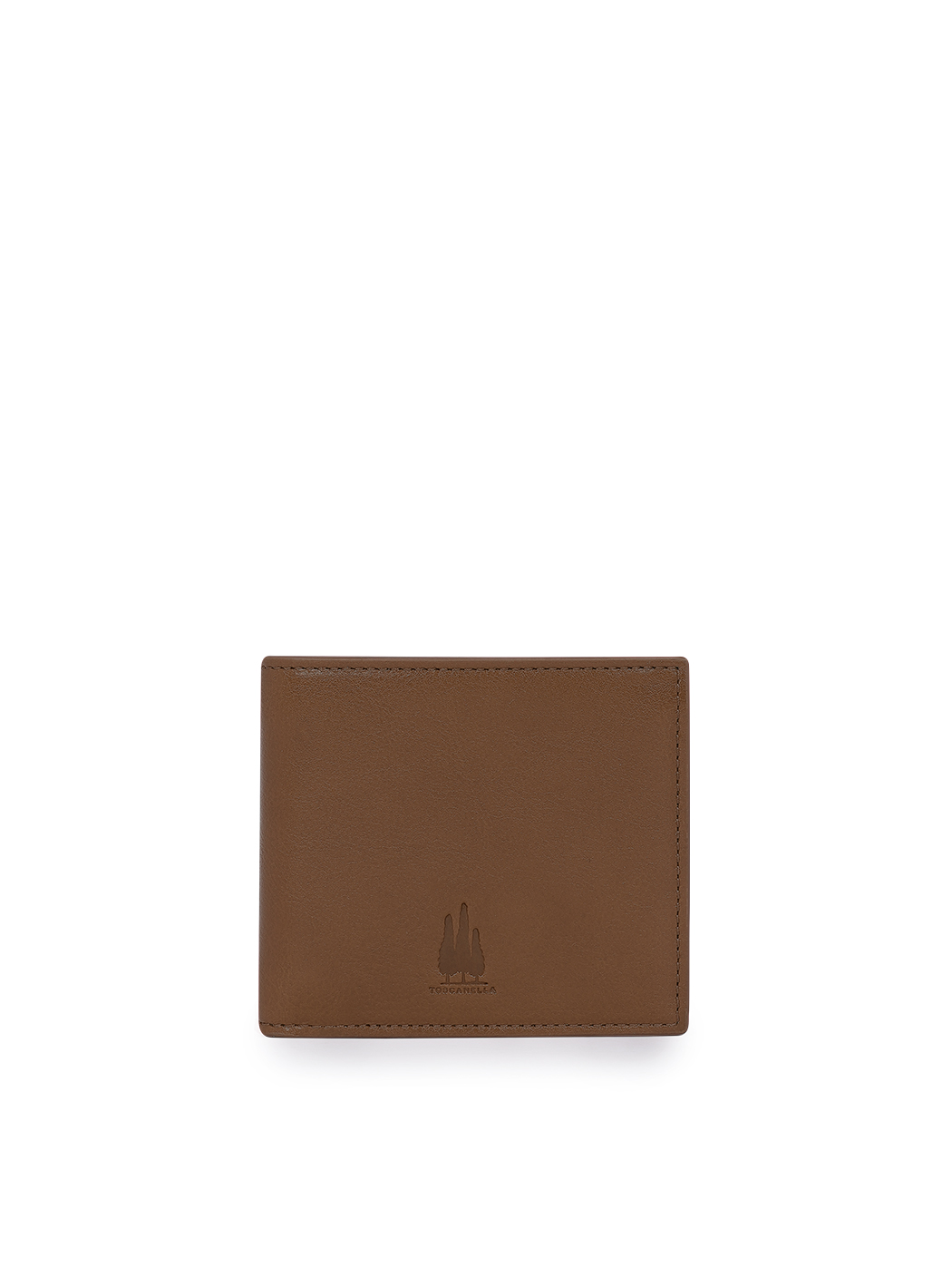 Billfold Wallet w/ Coin Case Dark brown