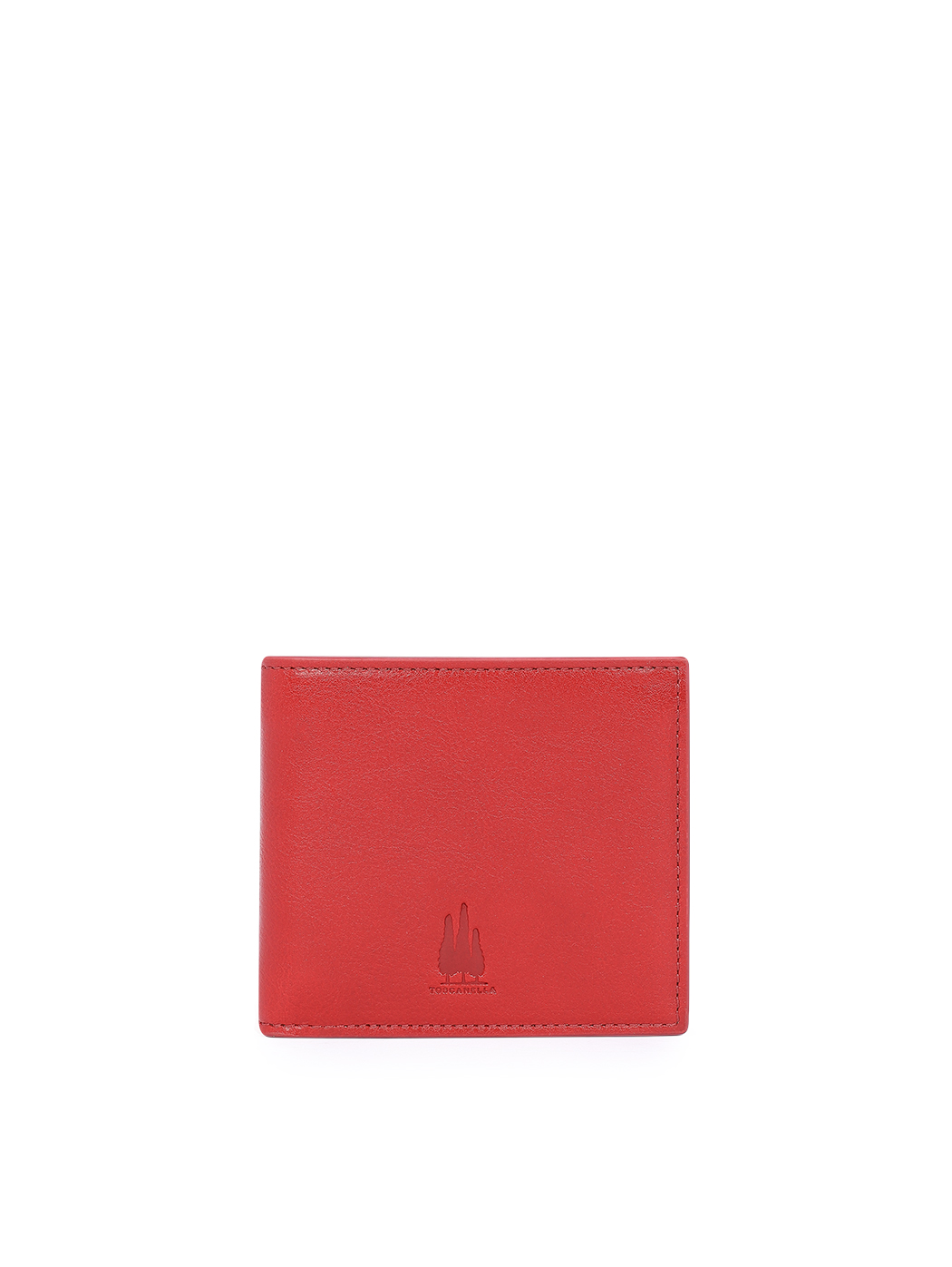 Billfold Wallet w/ Coin Case Red