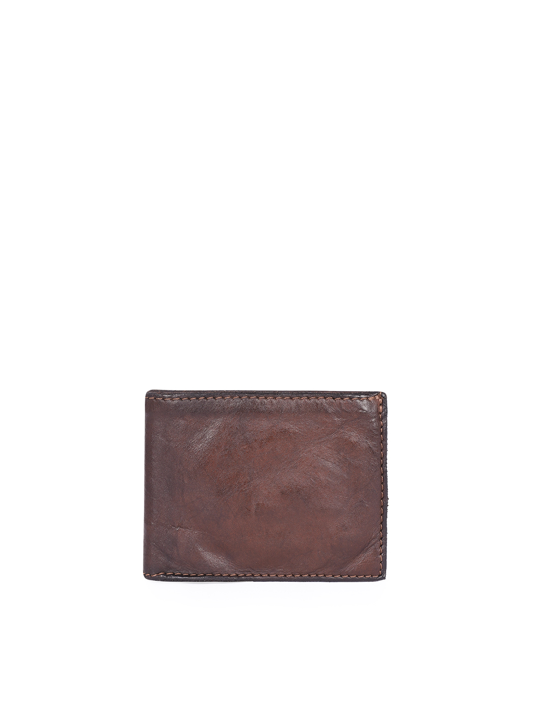 Vintage Leather Wallet for Men Dark brown