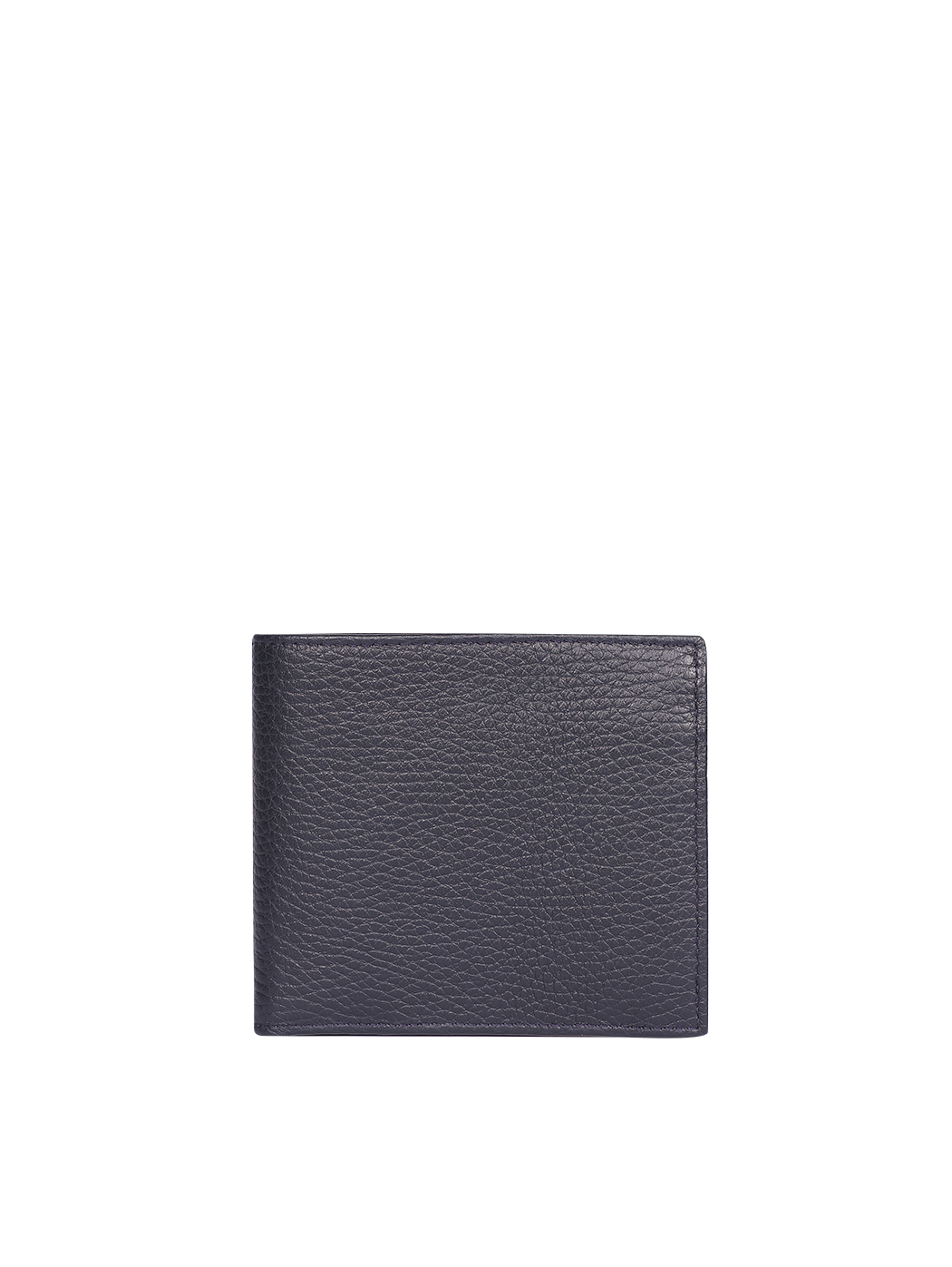 Billfold Leather Wallet with Coin Pocket Blue
