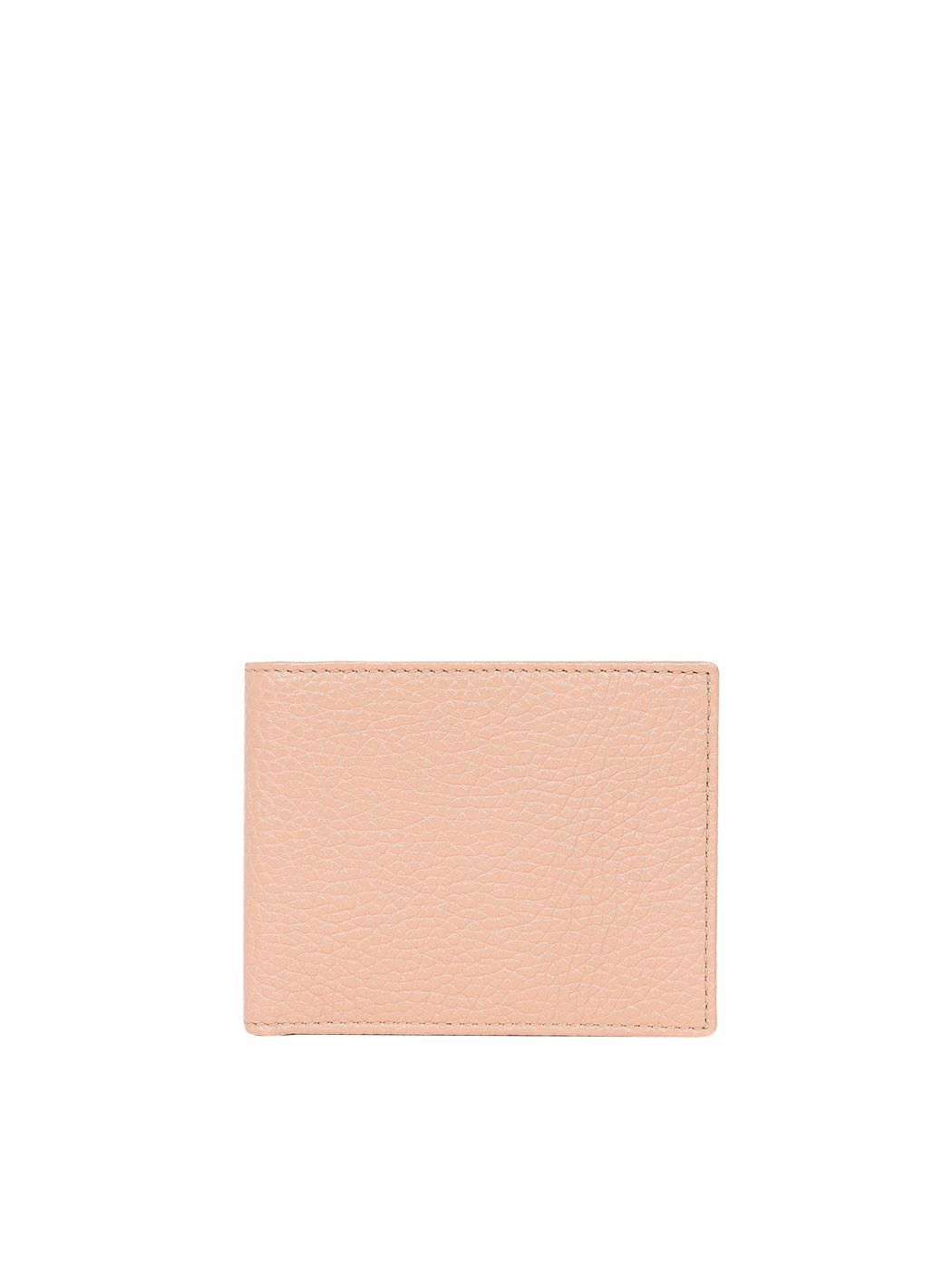 Billfold Leather Wallet with Coin Pocket Camel