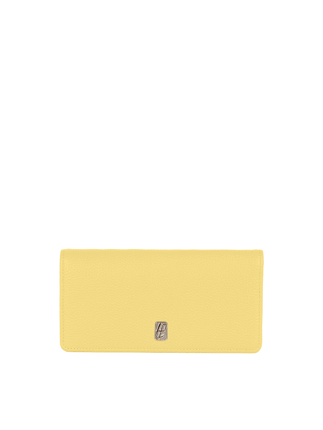 Continental Leather Bifold Card Wallet Lemon Yellow
