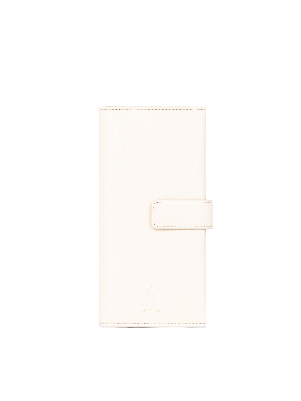 Long Wallet with Strap Ivory