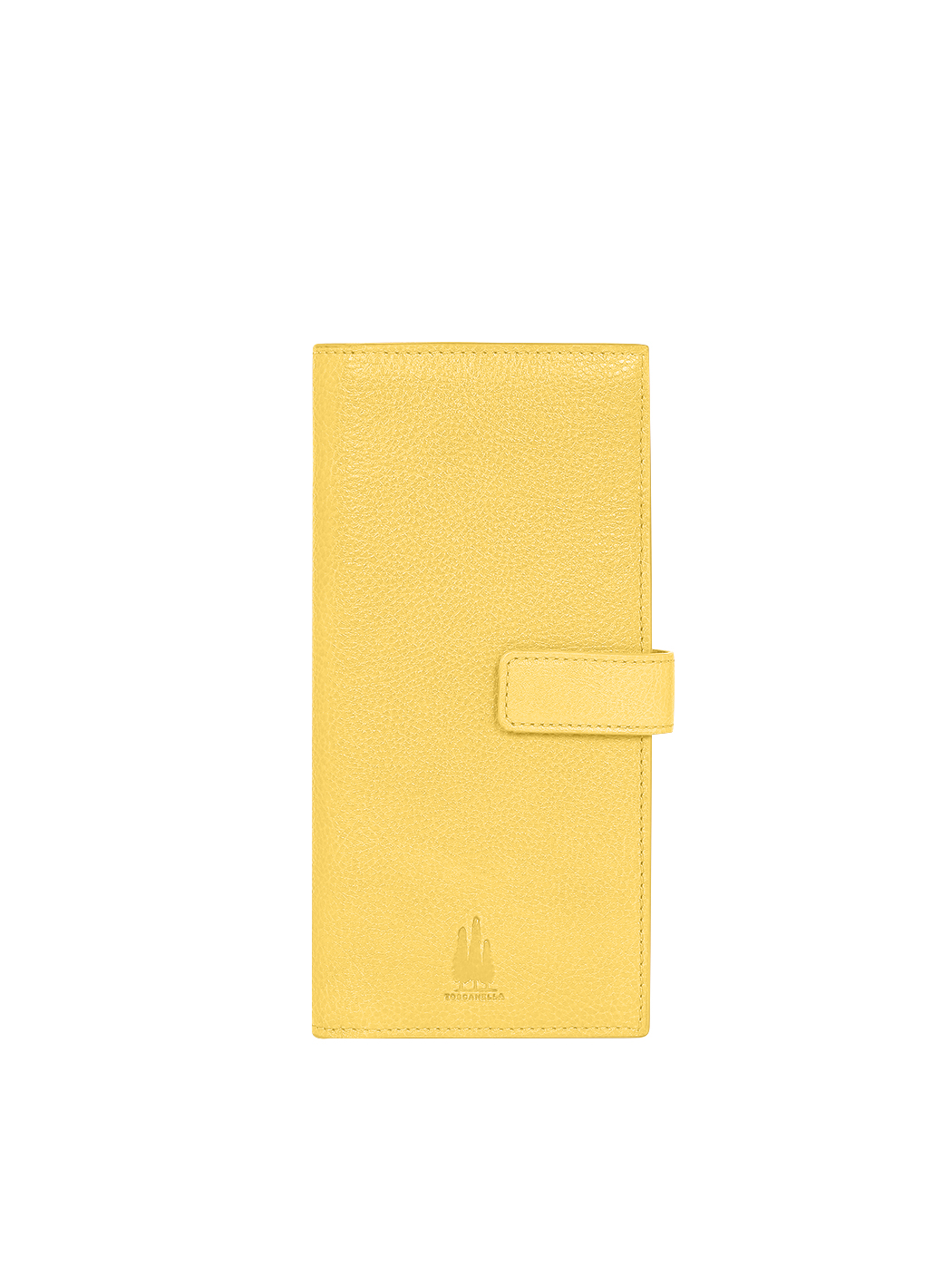 Женский кошелек со слотами под карточки шафрановый