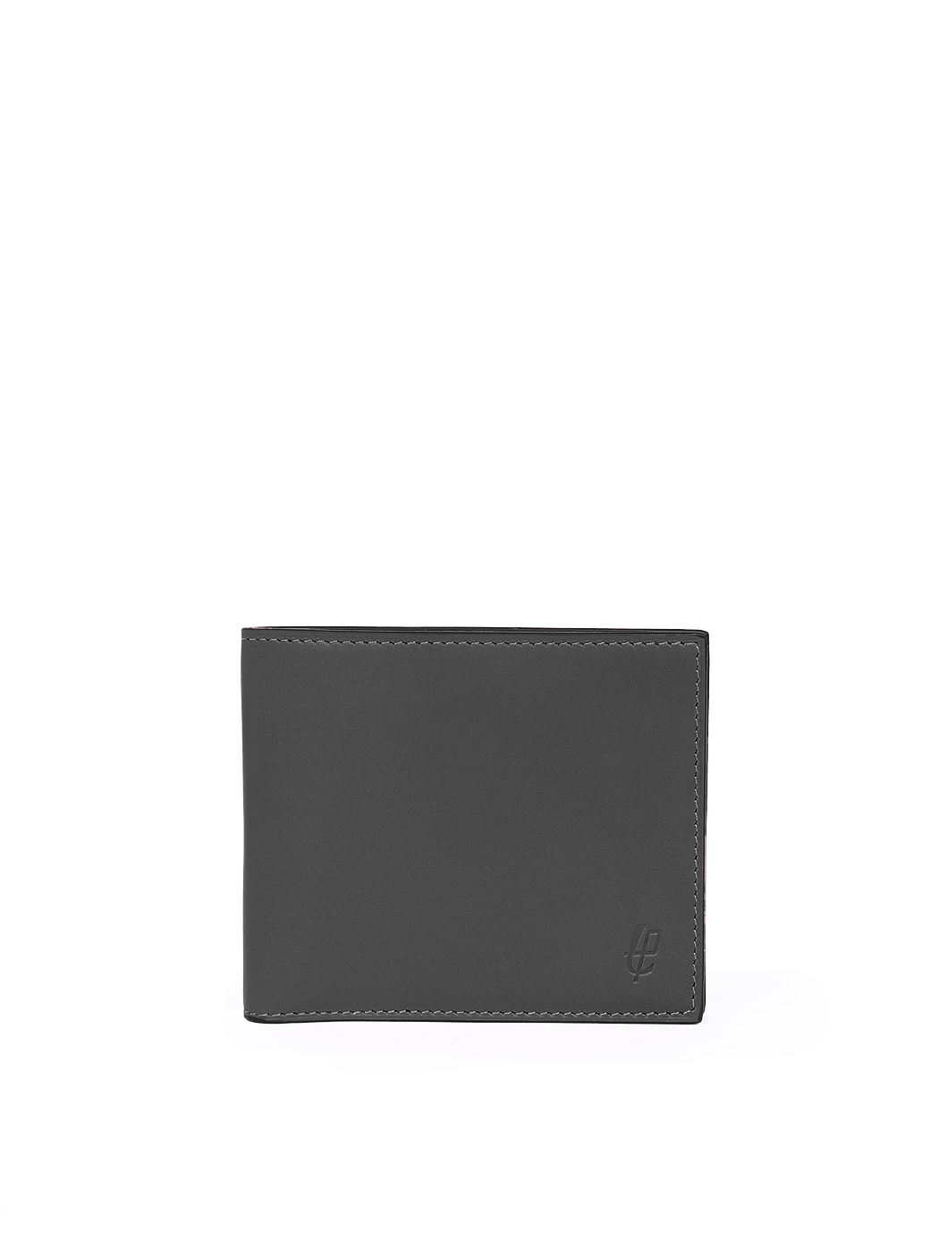 Billfold Wallet 8 Card Slots Leather Black