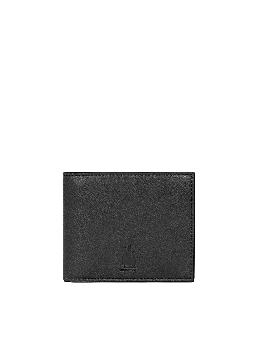 Portafoglio Tri-Fold Nero