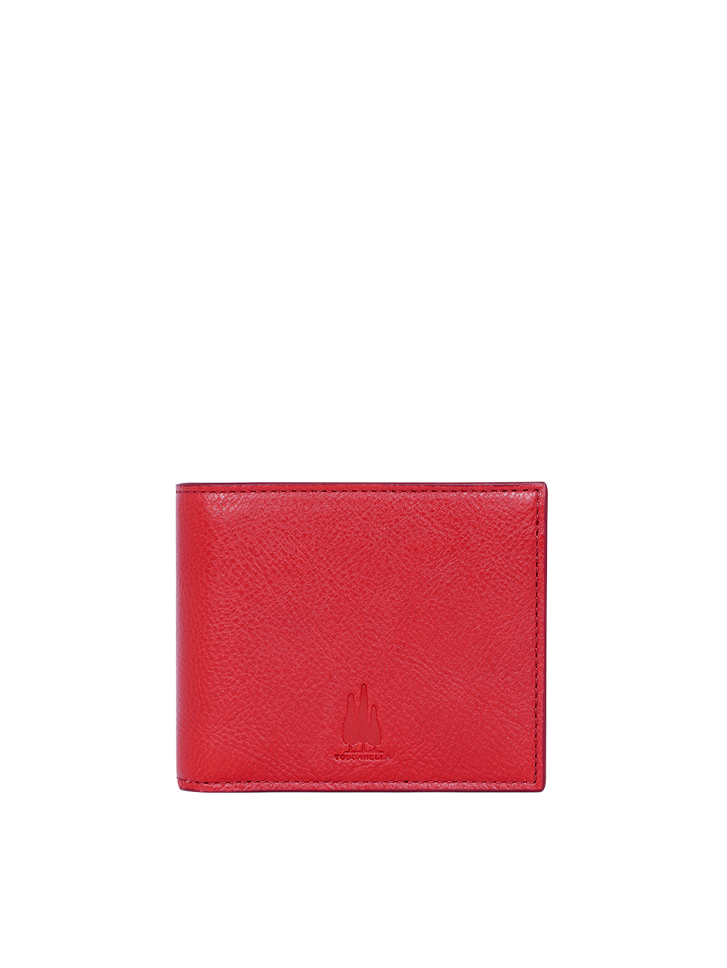 Wallet with ID Window Dark Red