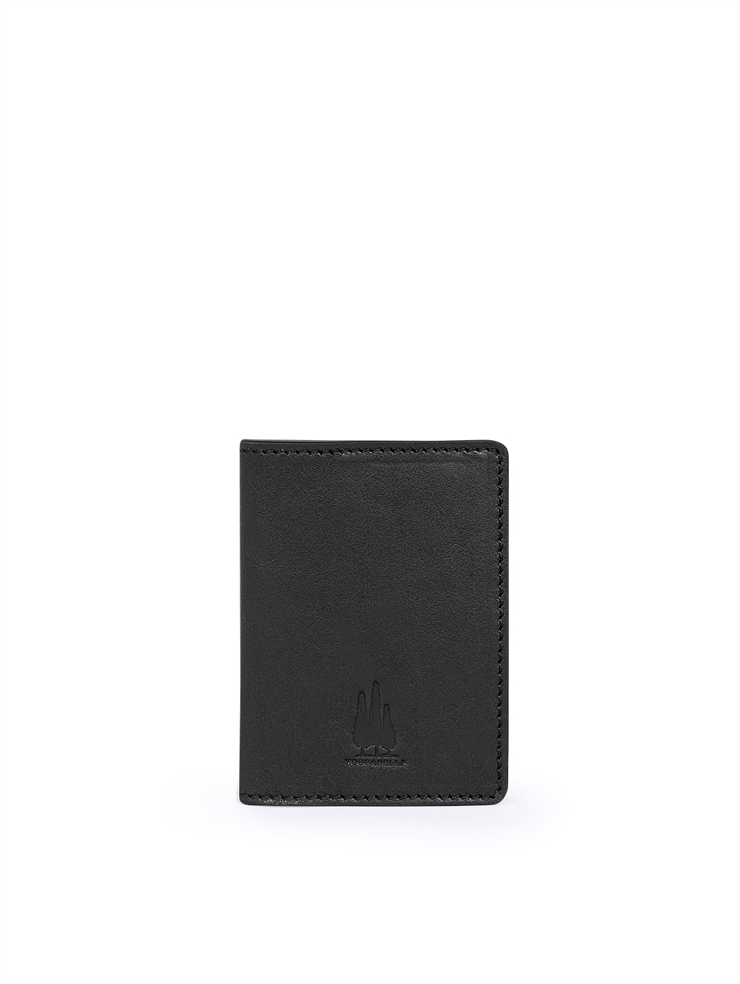 Business Card Holder in Leather Black