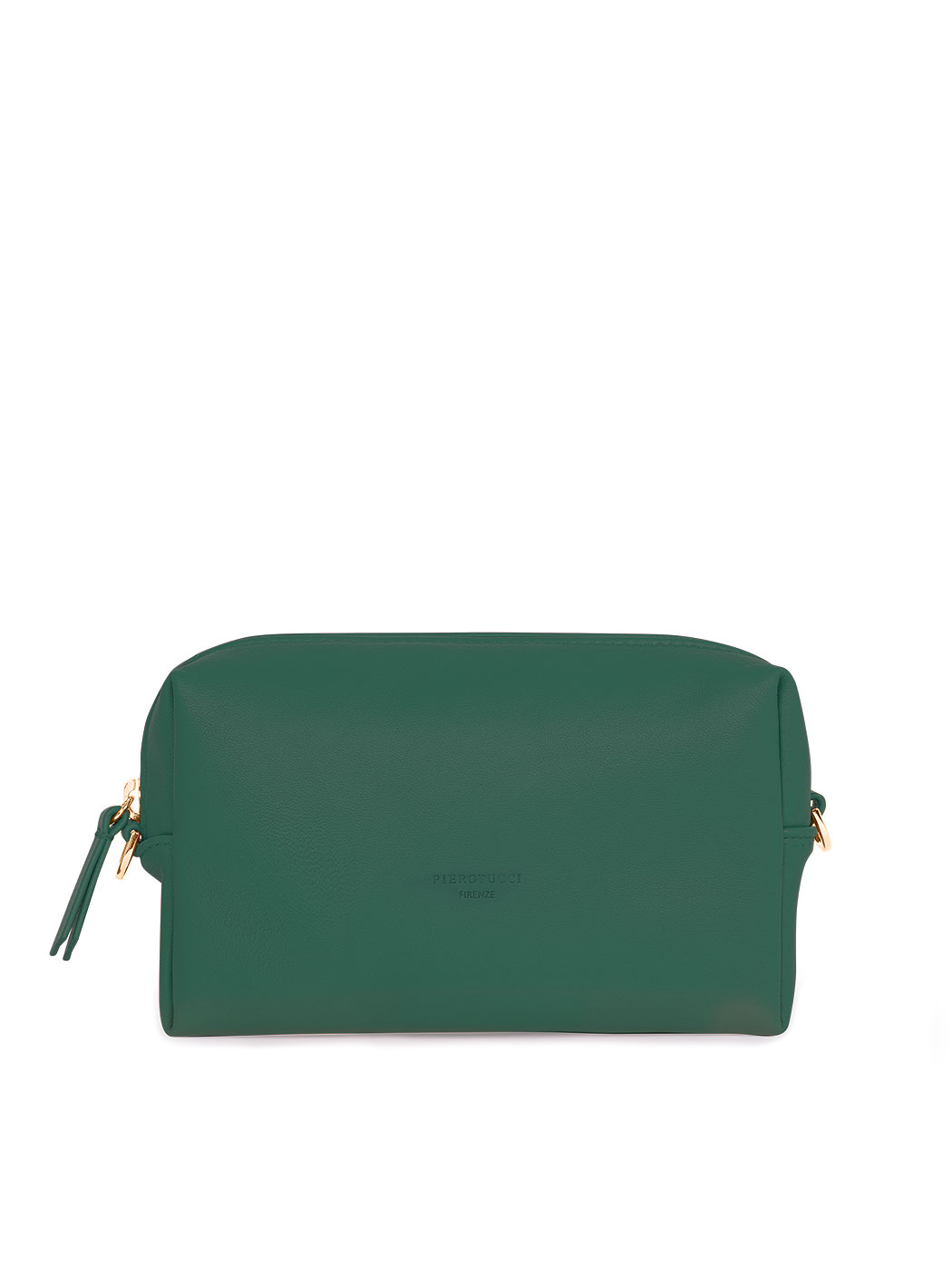 Прямоугольная сумочка с регулируемым ремнем зеленого цвета