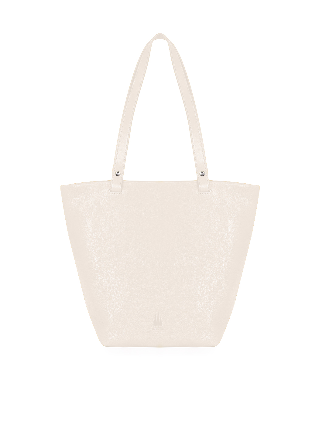 Vachetta Leather Medium Top Handle Tote Ivory