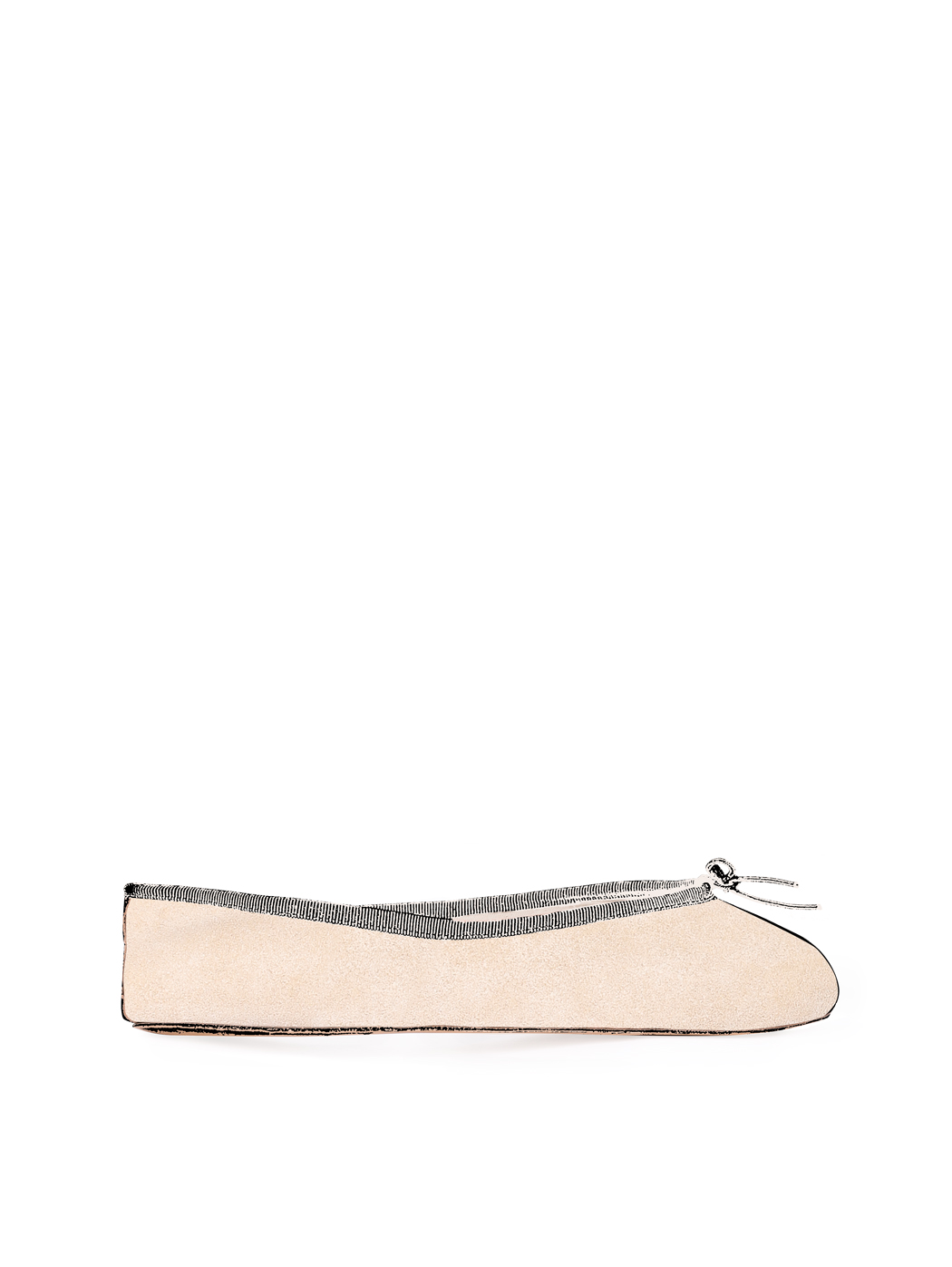 Ballerine Shoes Total Flat Beige Suede