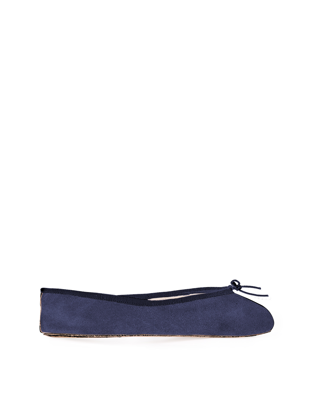 Ballerine Shoes Total Flat Dark Blue Suede