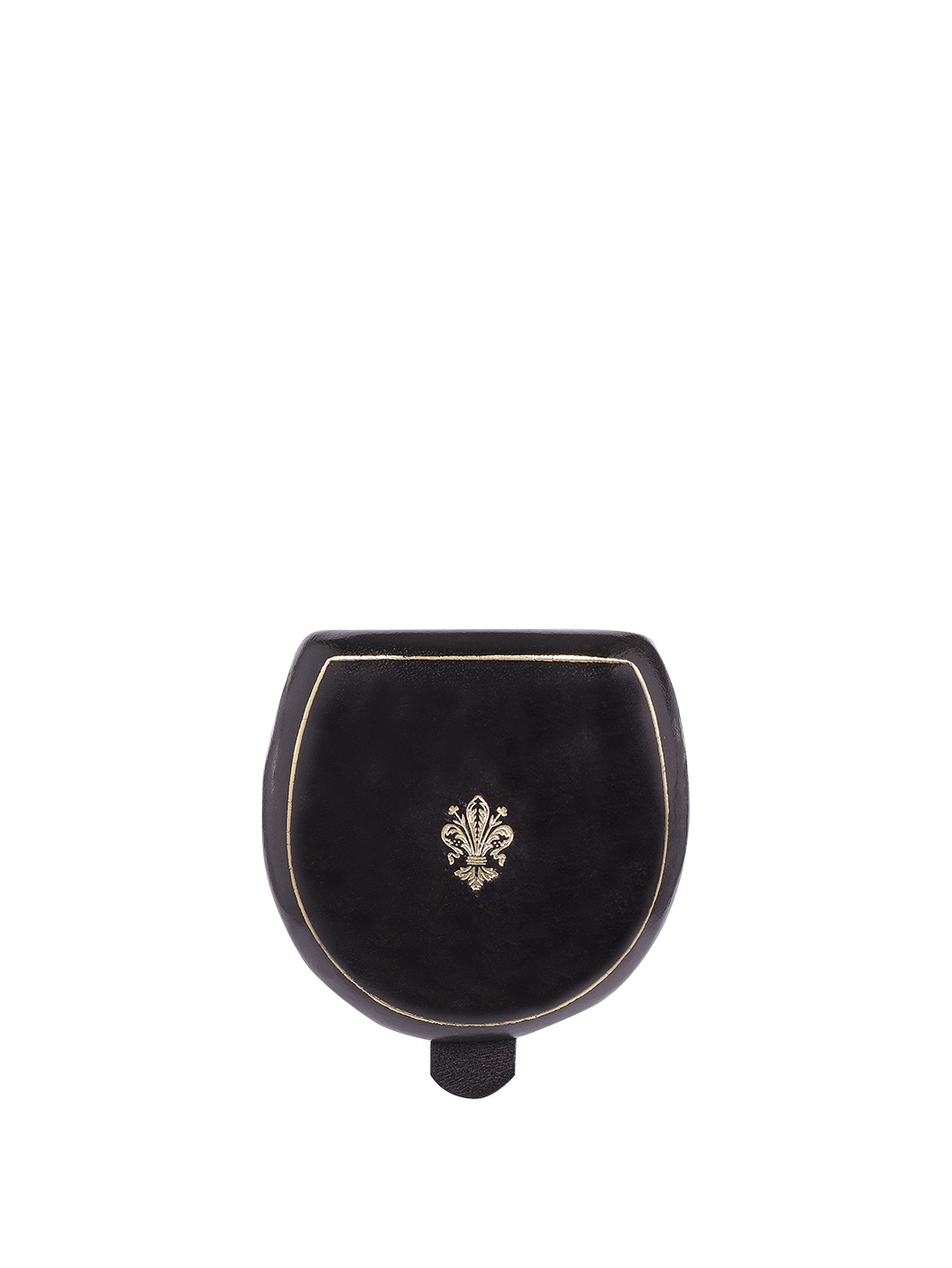 Florentine Lily Tacco Coin Holder Black