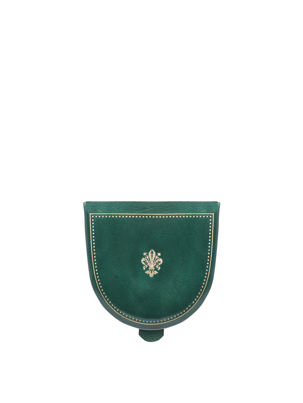 Florentine Lily Tacco Coin Pouch Green