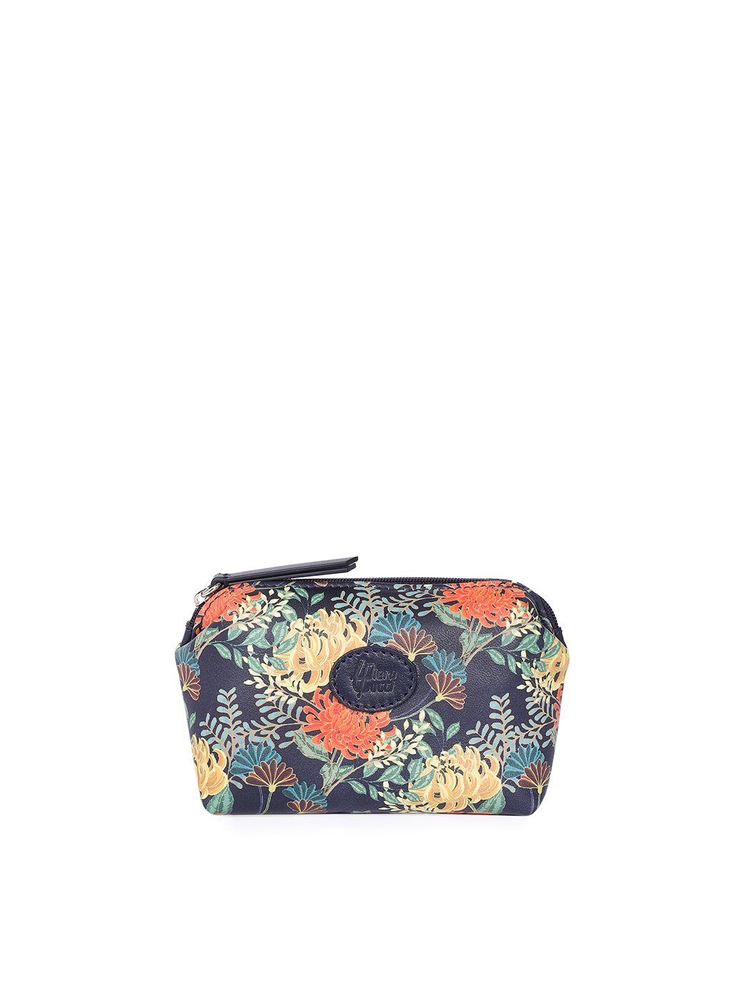 Cosmetic and Essentials Pouch - Floré Navy blue