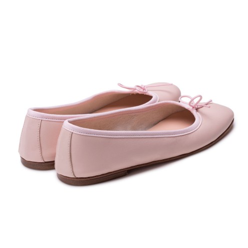 Ballet Flats Handmade - Pink Nappa