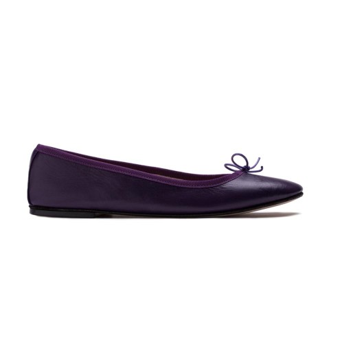 Ballet Flats Handmade - Purple Nappa