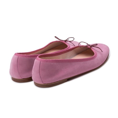 Ballerina - Rosa Antico Scamosciato 