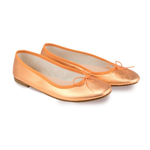 Ballet Flats Strass Nappa Lambskin