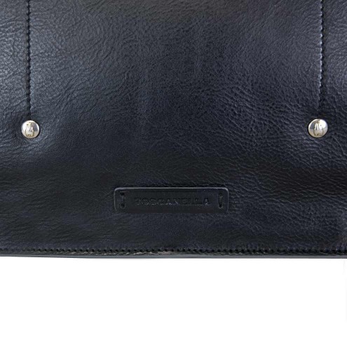 Top Handle Laptop Leather Tote Bag Red