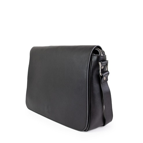 Tablet Messenger Crossbody Bag Blue