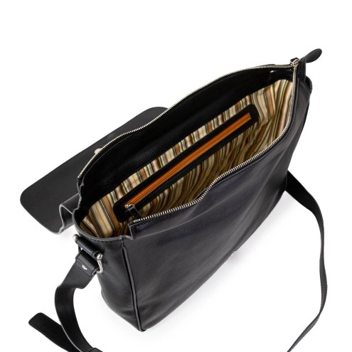 Tablet Messenger Crossbody Bag Blue