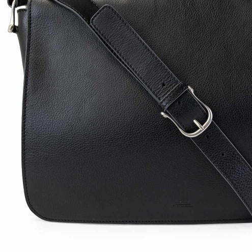 Tablet Messenger Crossbody Bag Blue
