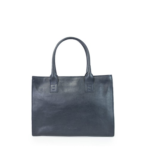 Small East-west Top Handle Handbag Dark brown