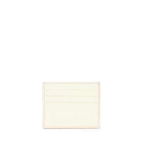 Slim Credit Card Holder Ivory