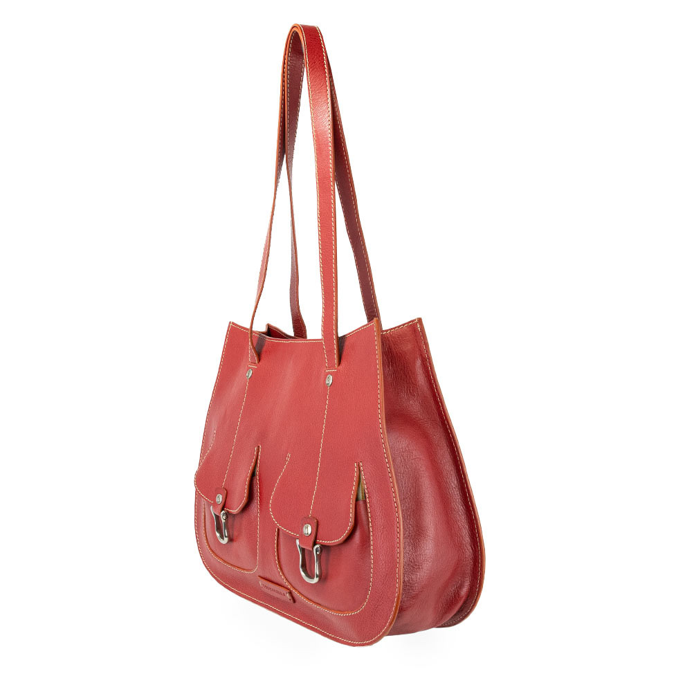 Saddle Shoulder Bags Red