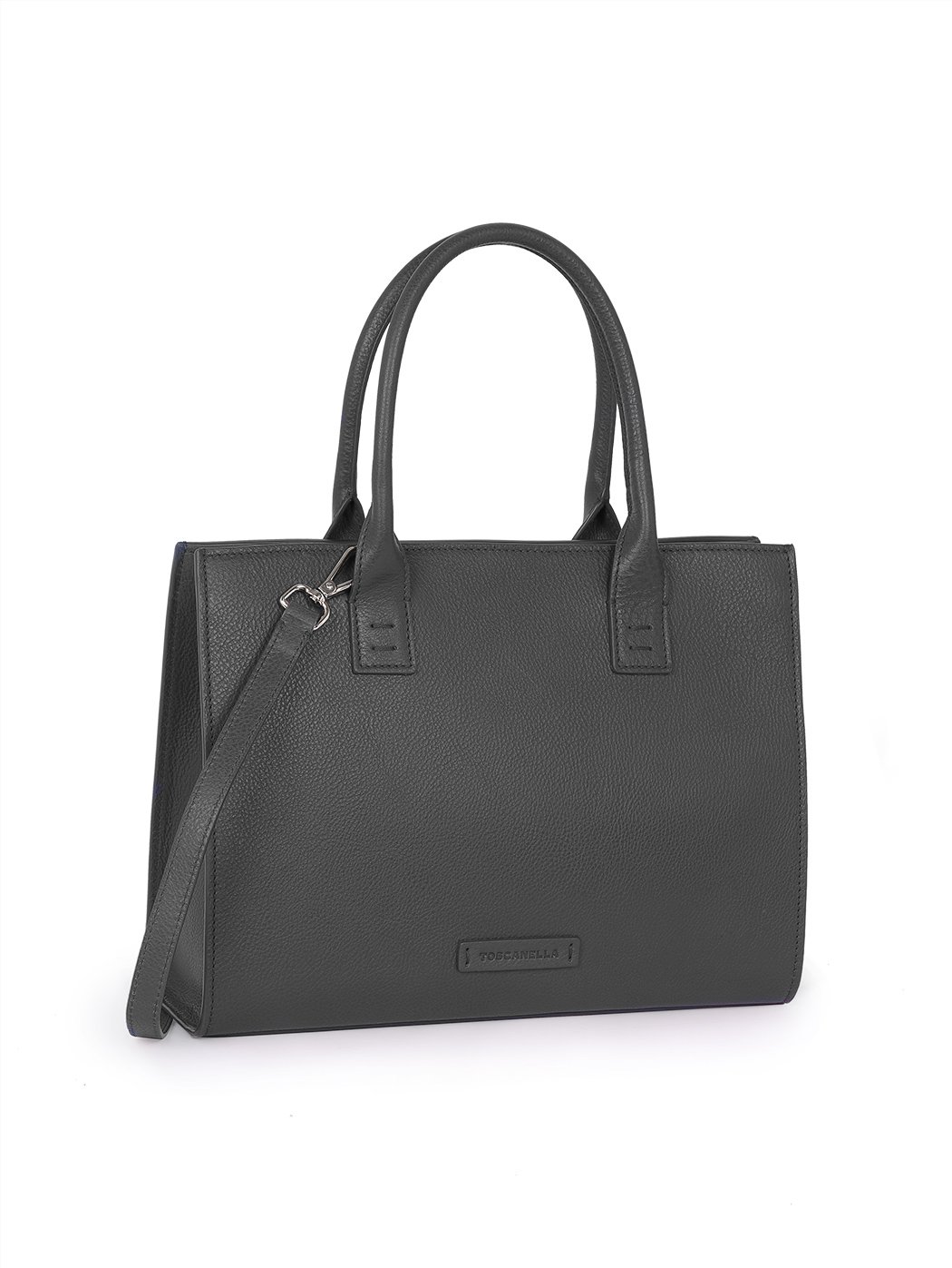 Black Handbag With Shoulder Strap