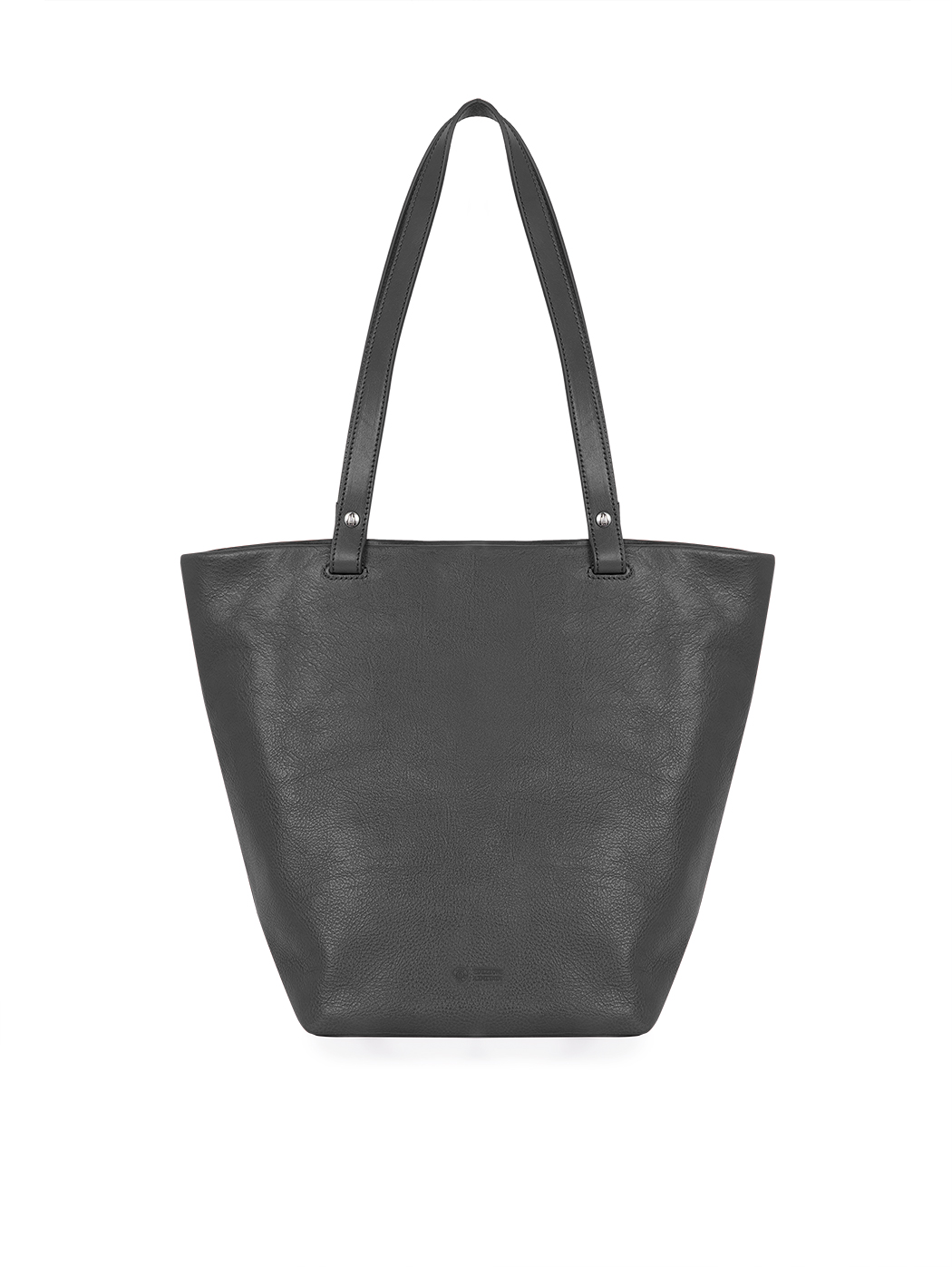 Vachetta Leather Medium Top Handle Tote Black