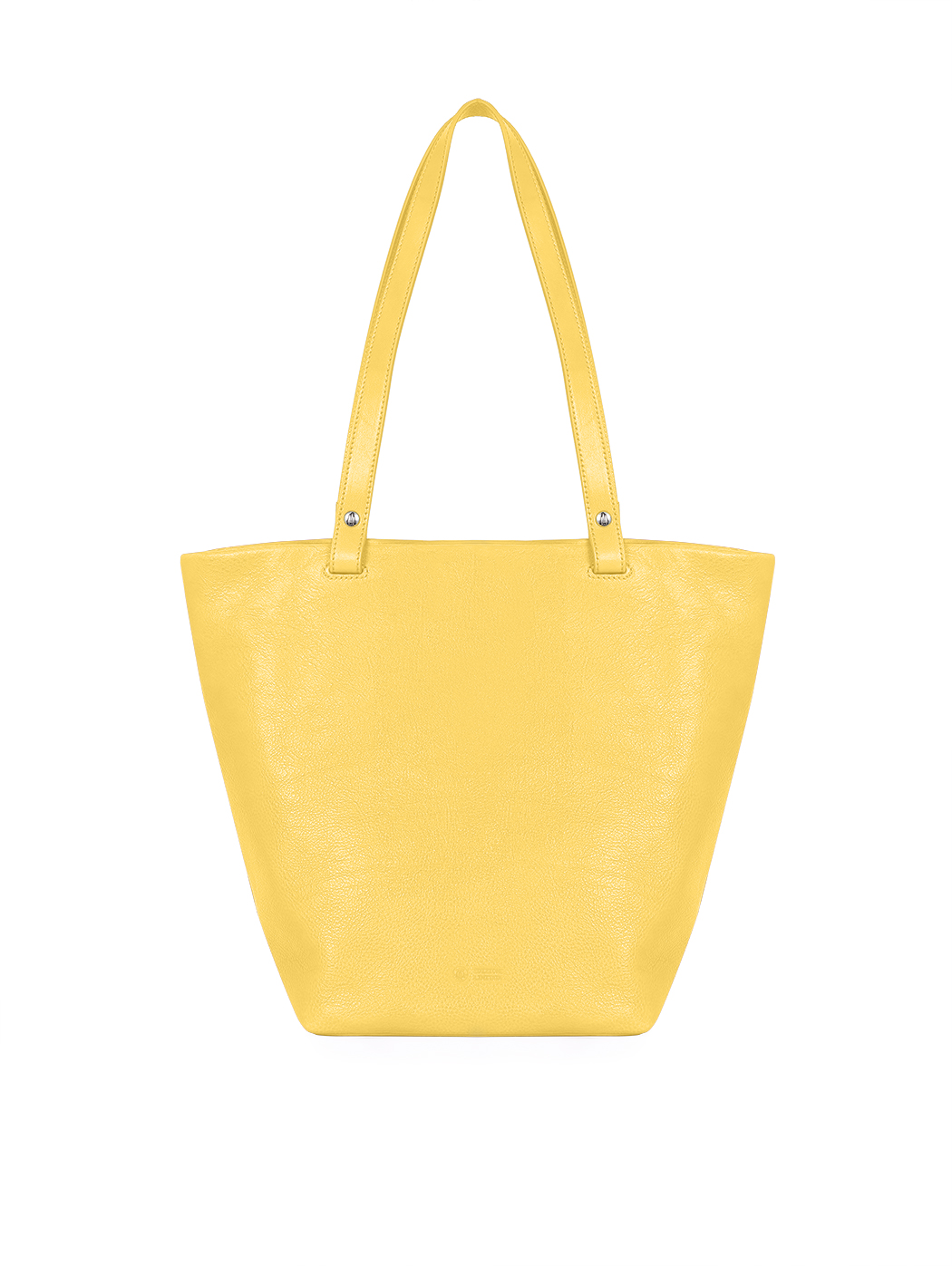 Vachetta Leather Medium Top Handle Tote Saffron