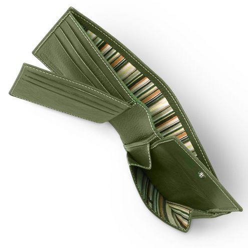 Billfold & ID Window Wallet Olive green