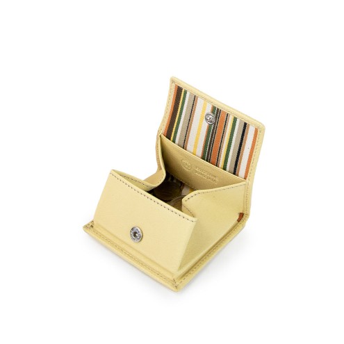 Small Coin Case Cream