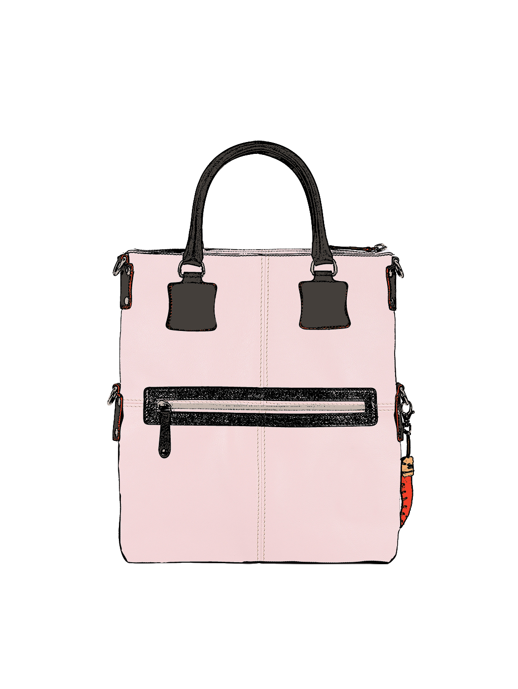 Michael Kors | Bags | Michael Kors Jet Set Charm Logo Large Tote Pink |  Poshmark
