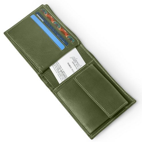 Billfold & ID Window Wallet Olive green