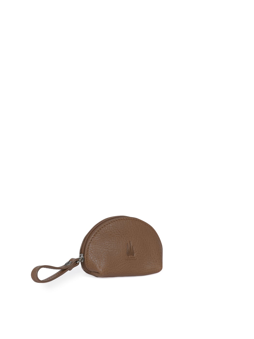 Маленькая кожаная косметичка Dark Brown