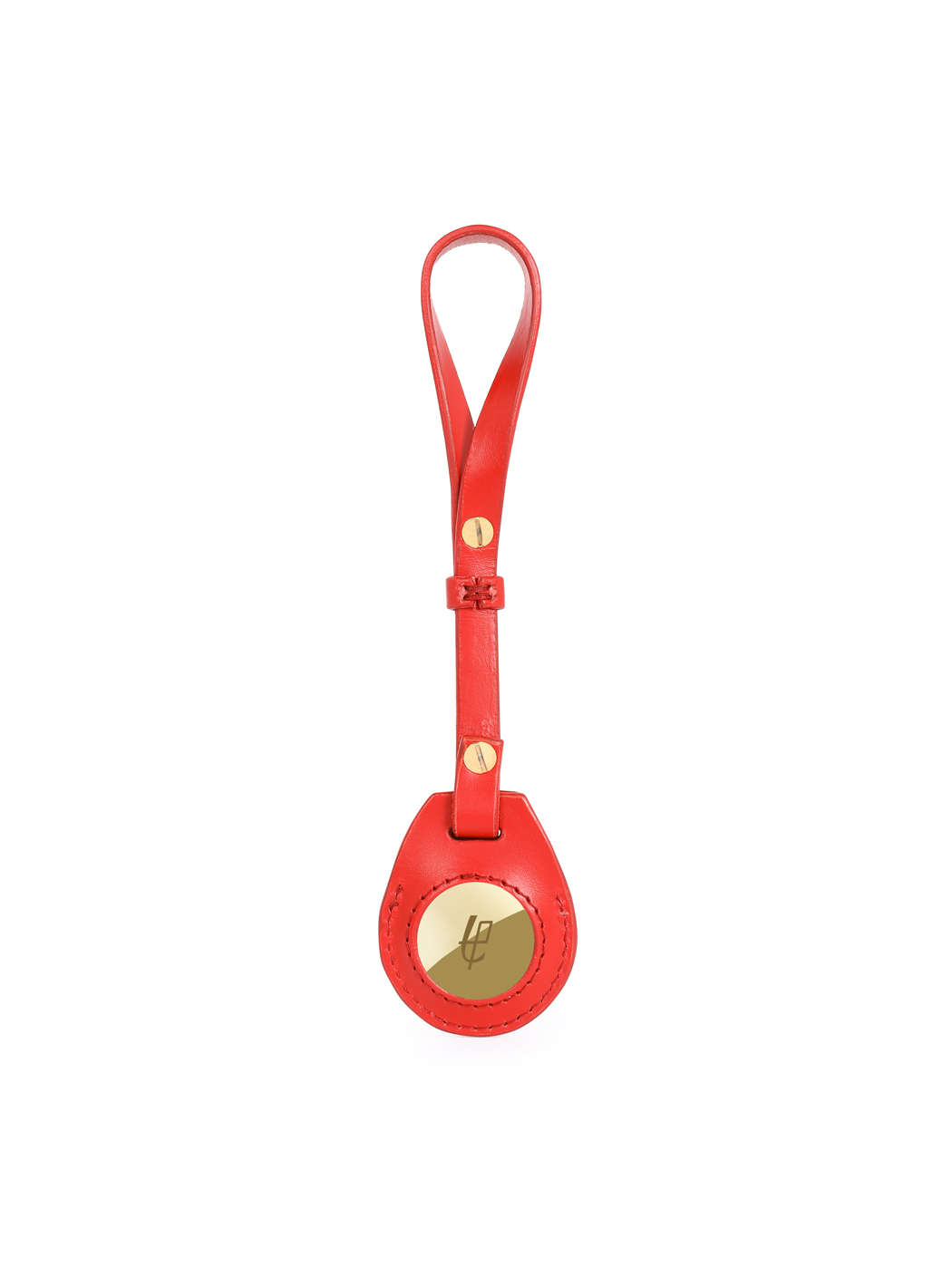 Crescent Hobo Shoulder Chain Bag Clara Rose Red